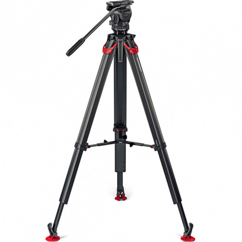 Sachtler Kit Trepied Flowtech 75 MS avec Rotule Aktiv 6