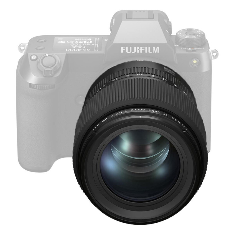 Fujifilm Objectif GF 80mm f/1.7 R WR
