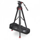 Sachtler Kit Trépied Flowtech 100 FT MS avec Tête fluide 18 S2