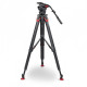 Sachtler Kit Trépied Flowtech 100 FT MS avec Tête fluide 18 S2