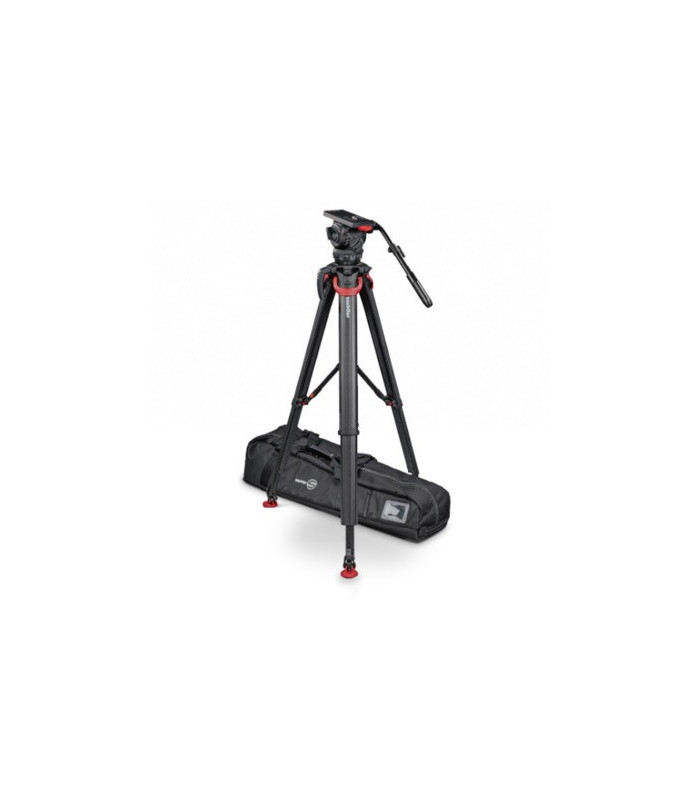 Sachtler Kit Trépied Flowtech 100 FT MS avec Tête fluide 18 S2