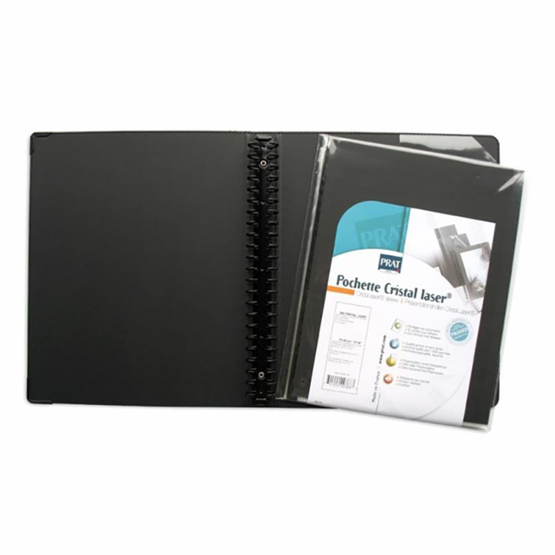 Prat Classeur Classic multi-anneaux 51x65cm avec 10 pochettes