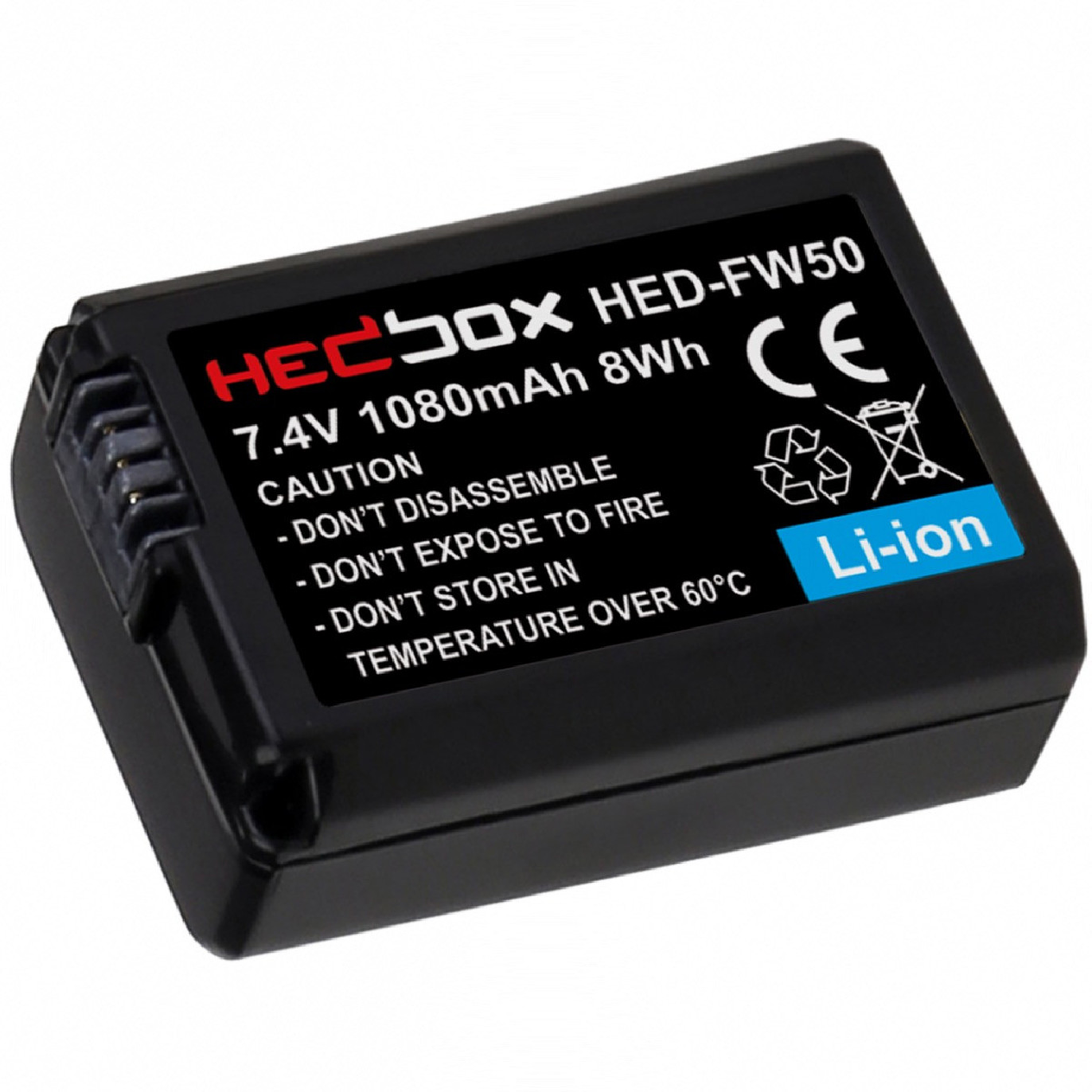 Hedbox Batterie DV pour Sony NP-F 7.4V / 32.6Wh / 4400mAh - Prophot