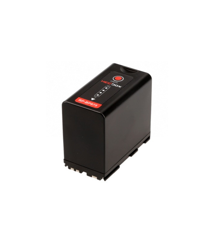 Hedbox Batterie DV pour Canon BP-975 7.4V / 48.8Wh / 6600mAh