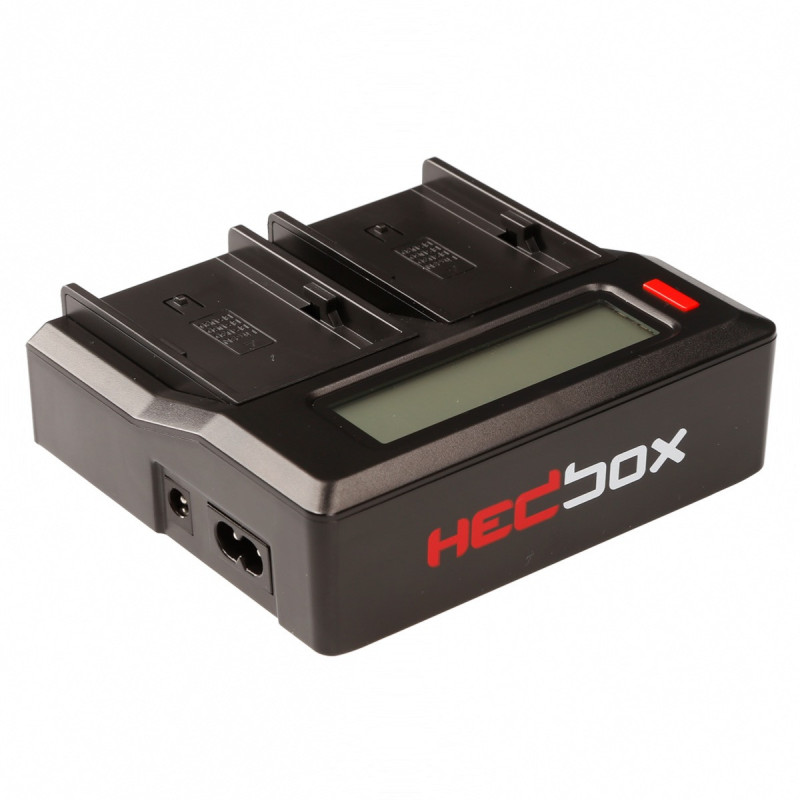 Hedbox Chargeur de batterie double
