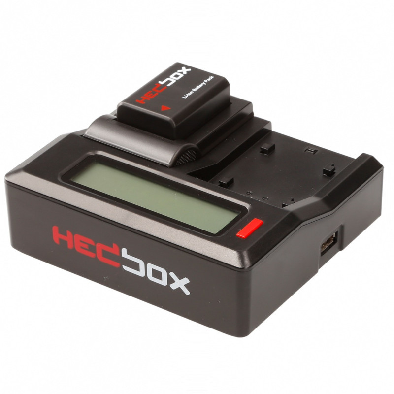 Hedbox Chargeur de batterie double