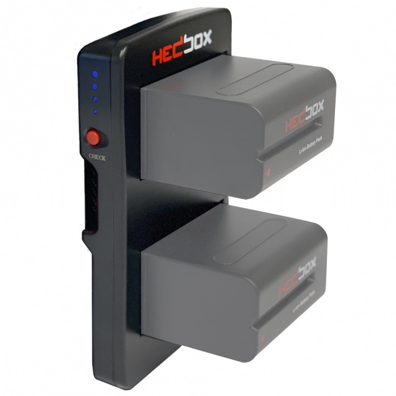 Hedbox Adaptateur V-Mount double batterie Sony NP-F