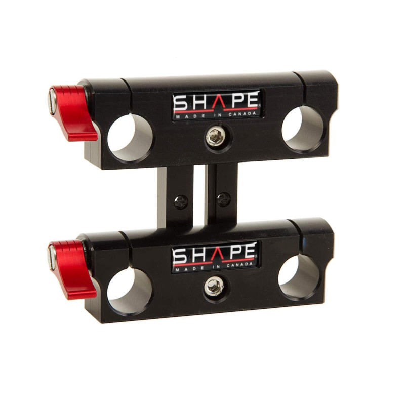 Shape Bloc coulissant double pour rods de 15mm