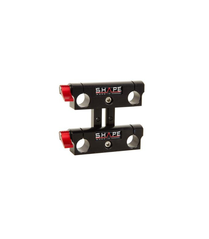 Shape Bloc coulissant double pour rods de 15mm