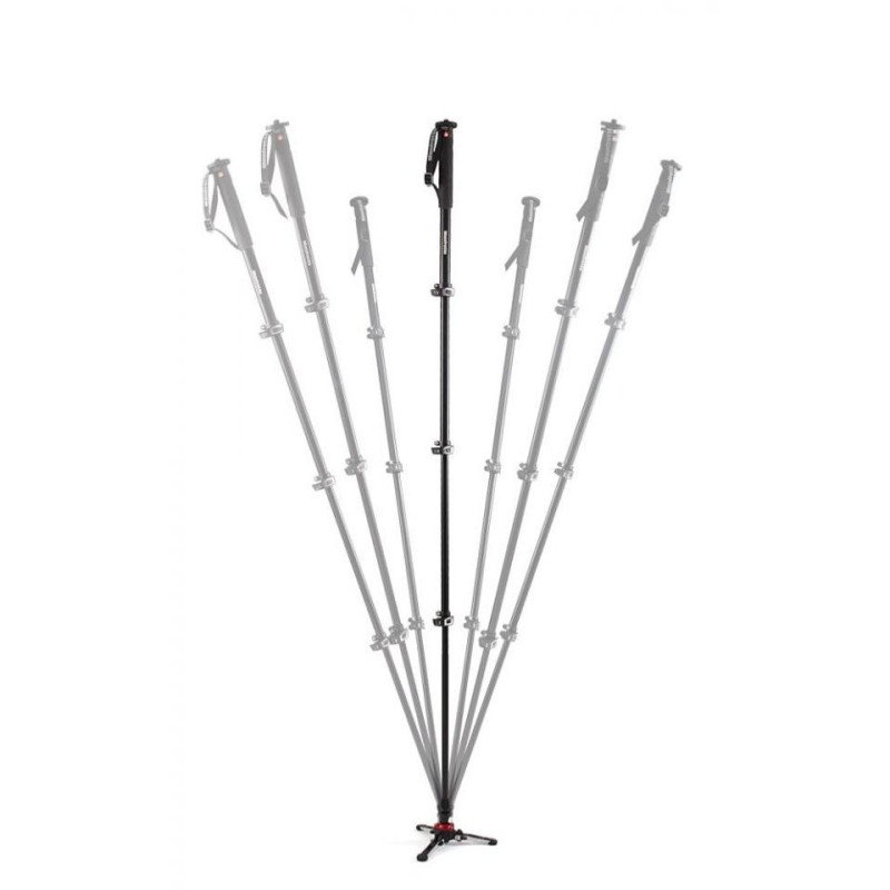 Manfrotto Monopode Vidéo Xpro en aluminium avec Base Fluide 