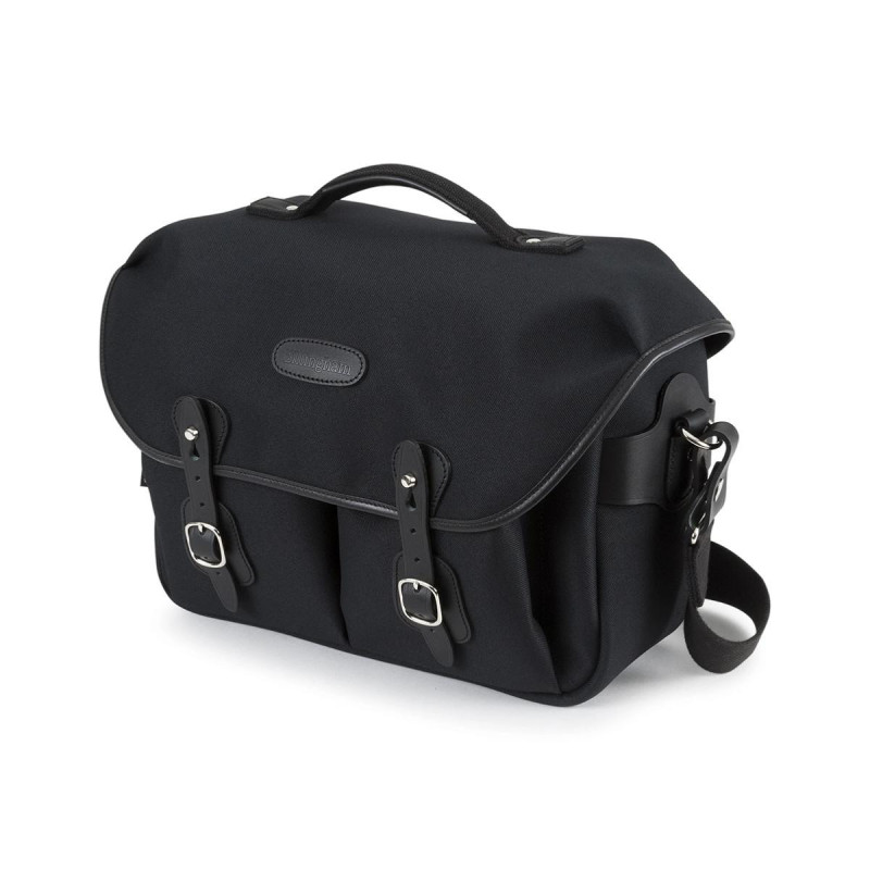 Billingham Sac d’épaule Hadley One FibreNyte Noir / Cuir Noir