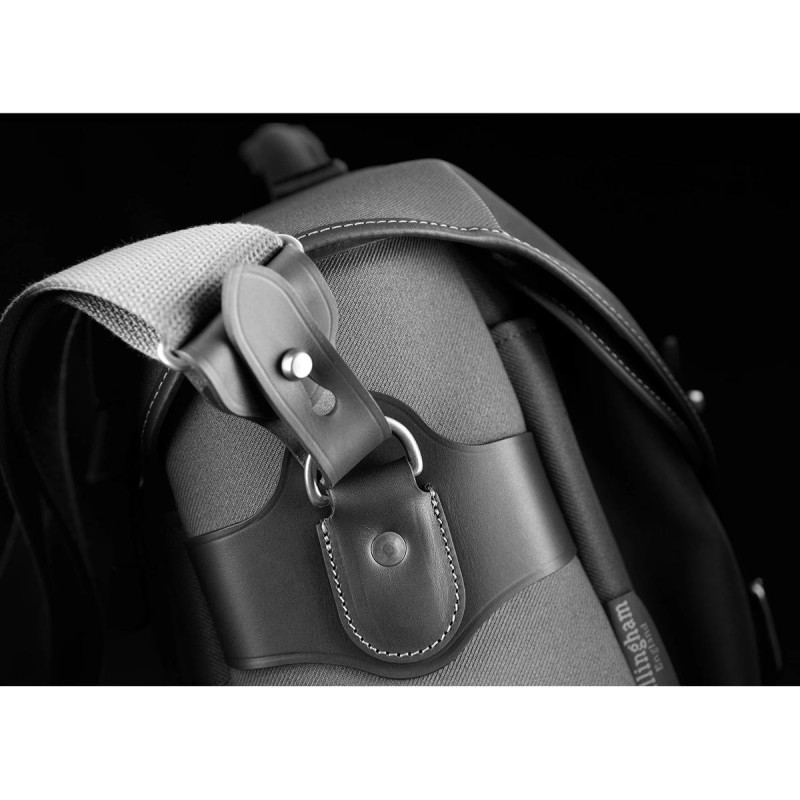 Billingham Sac d’épaule Hadley One FibreNyte Noir / Cuir Noir