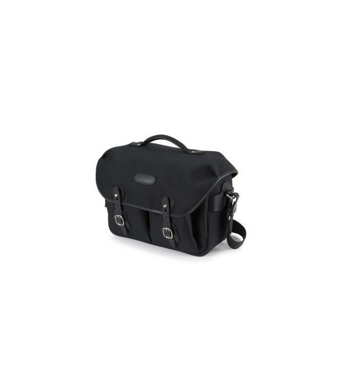 Billingham Sac d’épaule Hadley One FibreNyte Noir / Cuir Noir