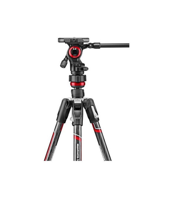 Manfrotto Kit vidéo Befree Live en Carbone noir - Verrouillage Rotati