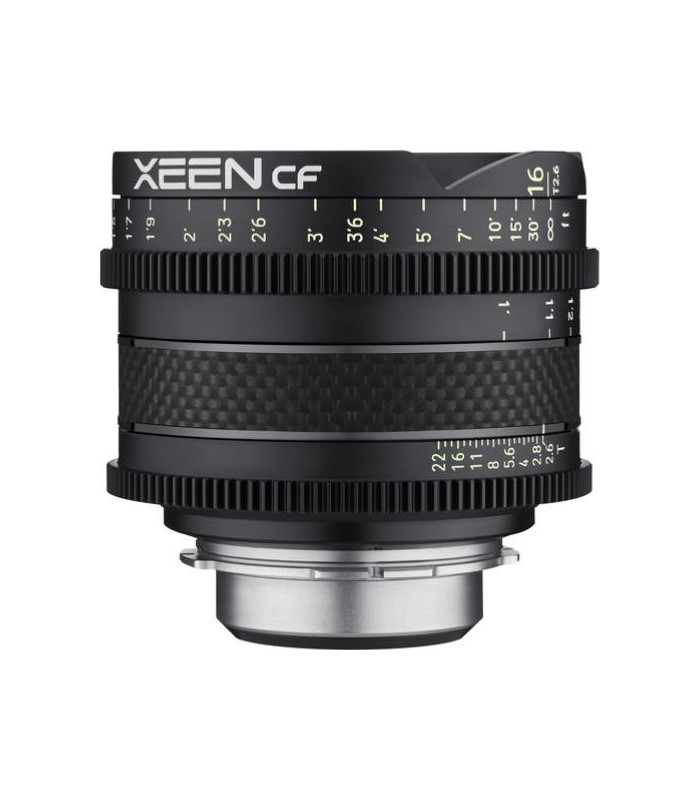 Samyang Objectif Xeen 16mm T2.6 Monture PL - Echelle Métrique