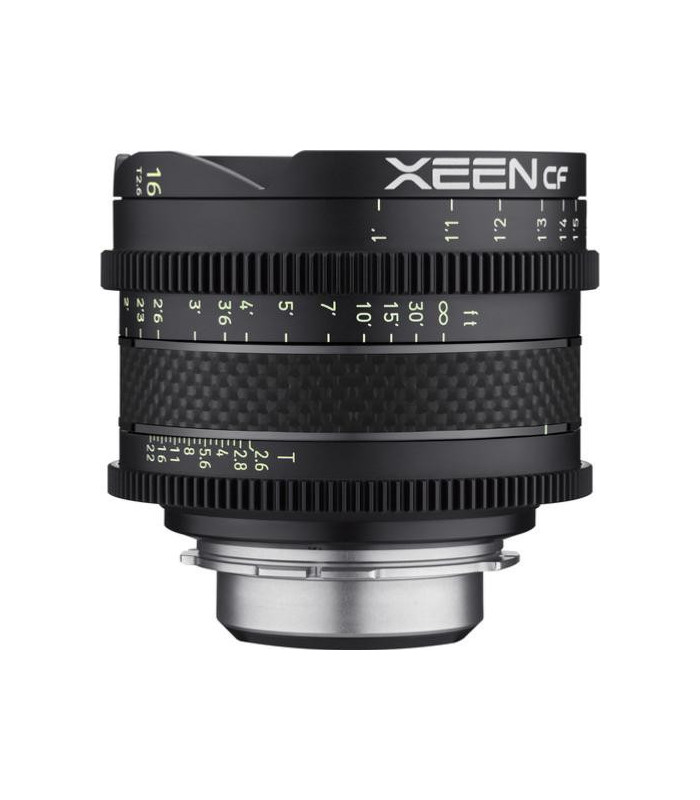 Samyang Objectif Xeen 16mm T2.6 Monture PL - Echelle Métrique