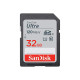 SanDisk Carte mémoire SDHC Ultra UHS-I 32GB 120 Mo/s Classe 10
