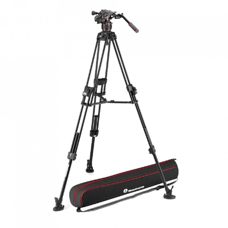 Manfrotto Nitrotech série 608 avec Trépied Fast Twin 645 Alu 