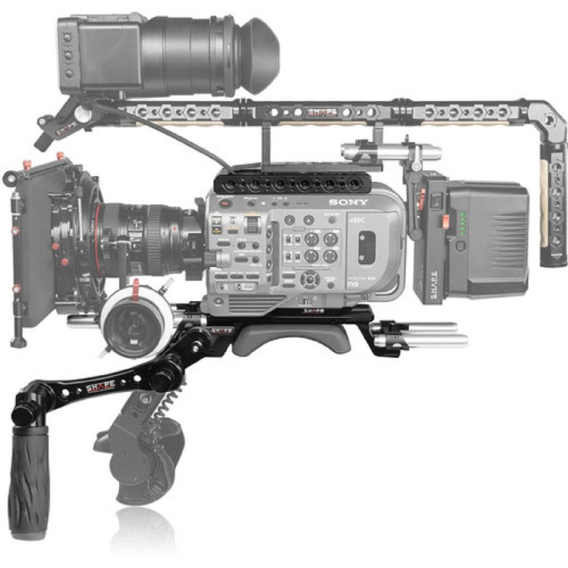 Shape Baseplate et plaque supérieure pour Sony FX9 