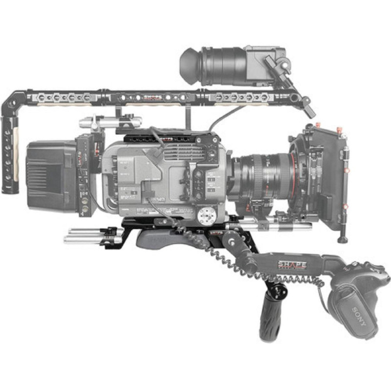 Shape Baseplate et plaque supérieure pour Sony FX9 