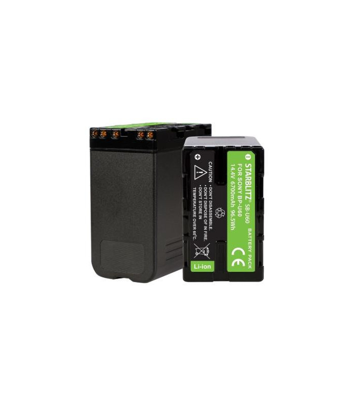 Starblitz Batterie Compatible - Sony BP-U60