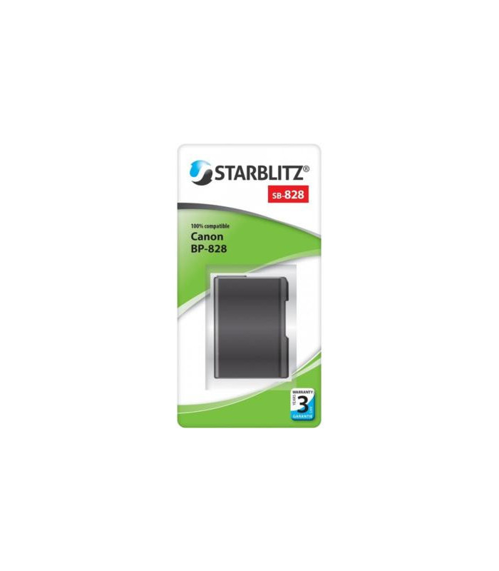 Starblitz Batterie Compatible - Canon BP-828 