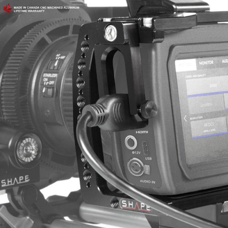 Shape Cage de protection + poignée pour Blackmagic Pocket Ciné 4K