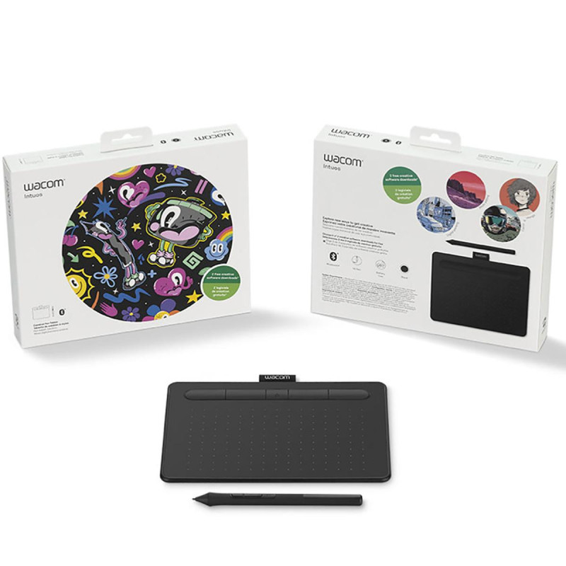 Wacom Tablette Intuos S Bluetooth - Noir