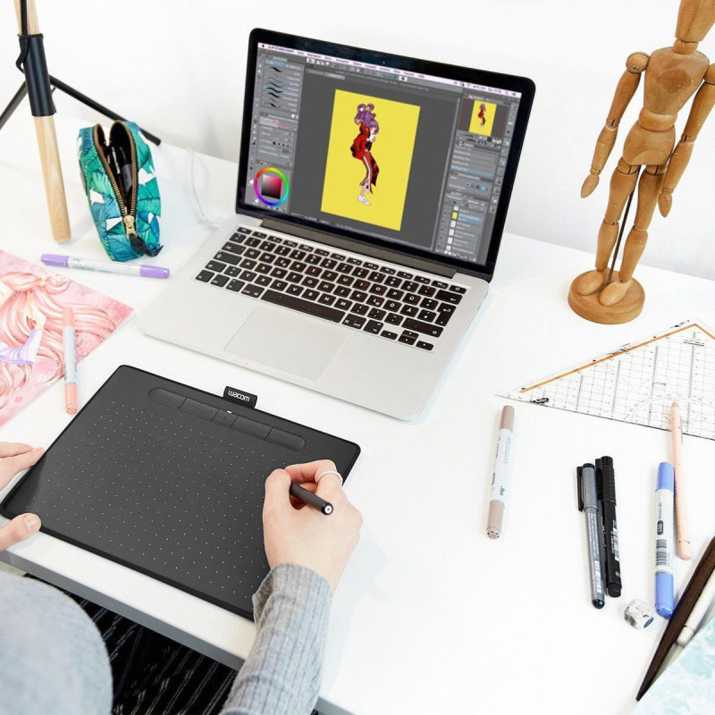 Wacom Tablette Intuos M Bluetooth - Noir