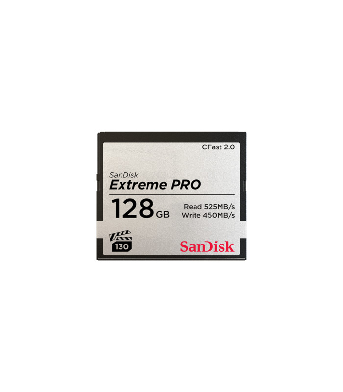 Sandisk Carte CFAST 128GB 2.0 Extrême Pro VPG 