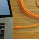 Tethertools Rallonge TetherPro USB-C vers USB Femelle 4.6m Orange