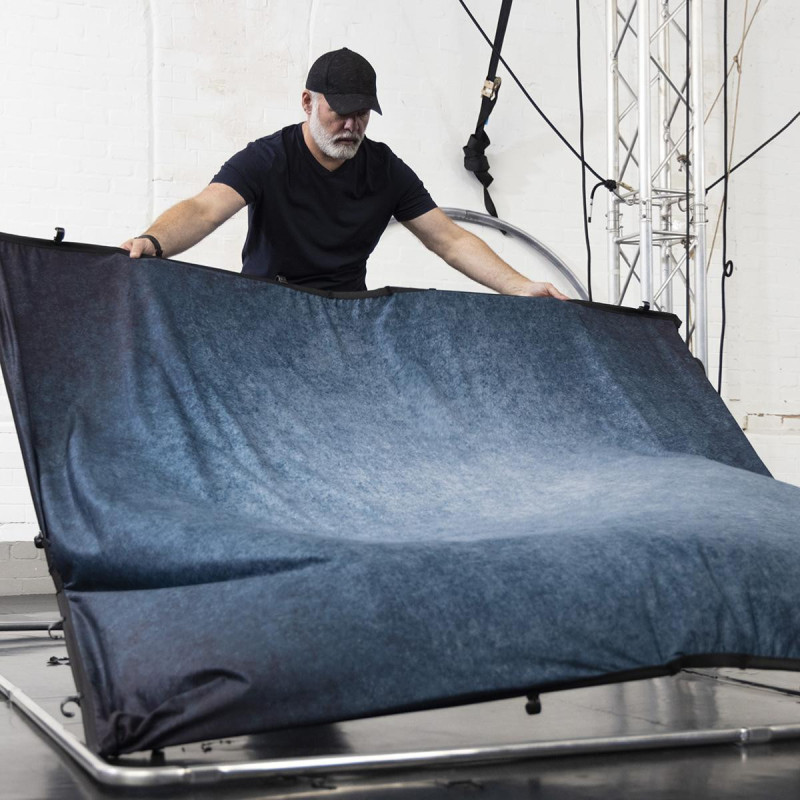 Manfrotto Kit Fond Ezyframe Vintage 2x2,3m - Ink