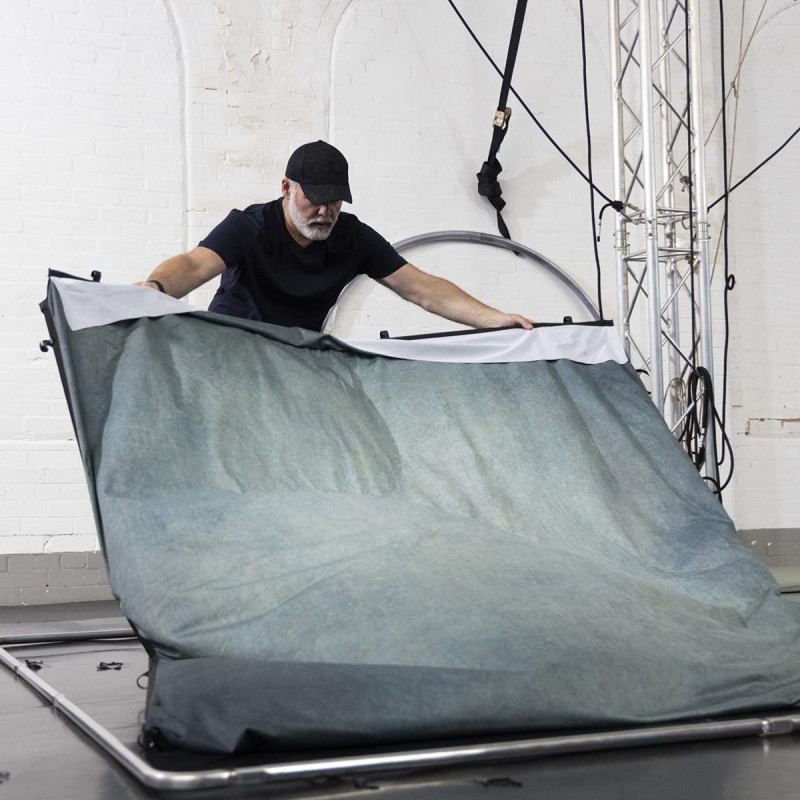 Manfrotto Kit Fond Ezyframe Vintage 2x2,3m - Sage