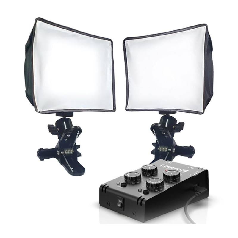 Cineroid Kit Panneaux LED DL50 2x25W