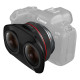 Canon Objectif RF 5.2mm f/2.8 L Dual Fisheye 3D VR
