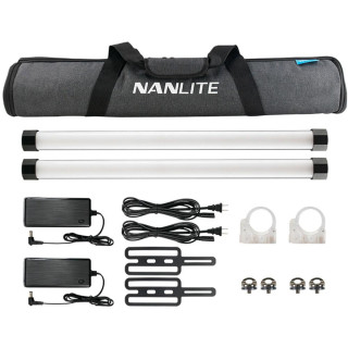 Lampe, cloche et tube éclair