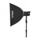 Nanlux Softbox Square 100x100cm pour Evoke 1200