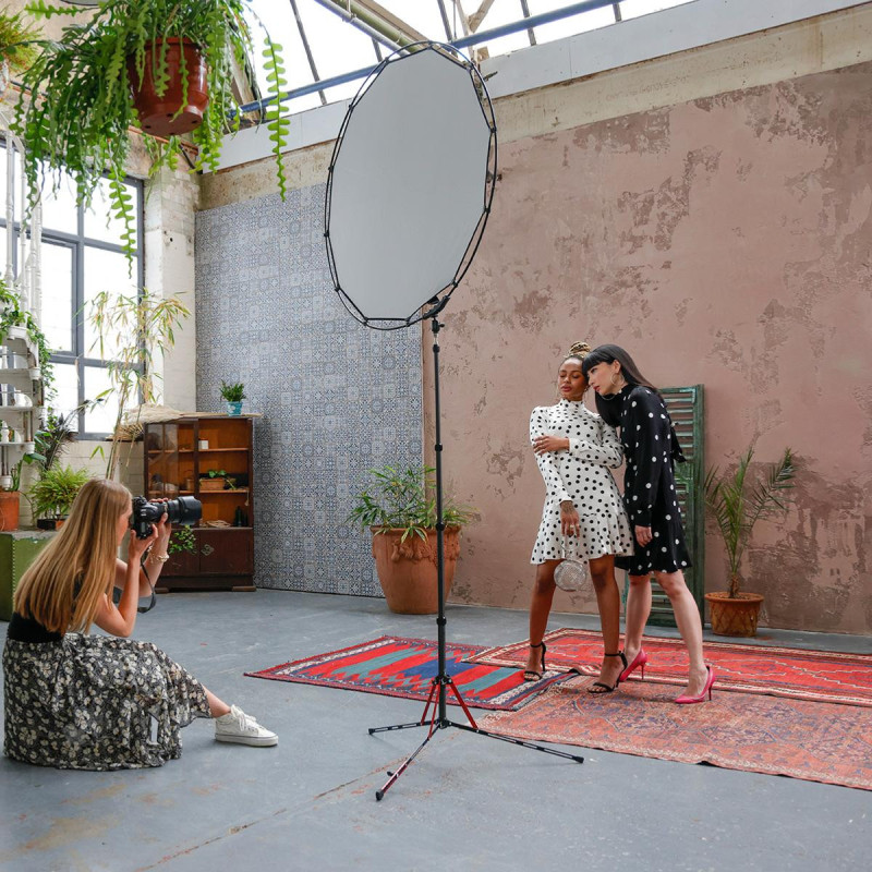 Manfrotto Réflecteur HaloCompact Plus 98cm Argent / Blanc