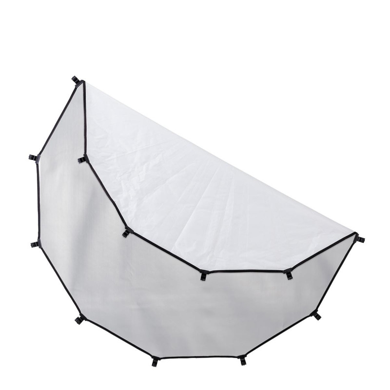 Manfrotto Toile Réflecteur HaloCompact Plus 98 cm Argent/Blanc