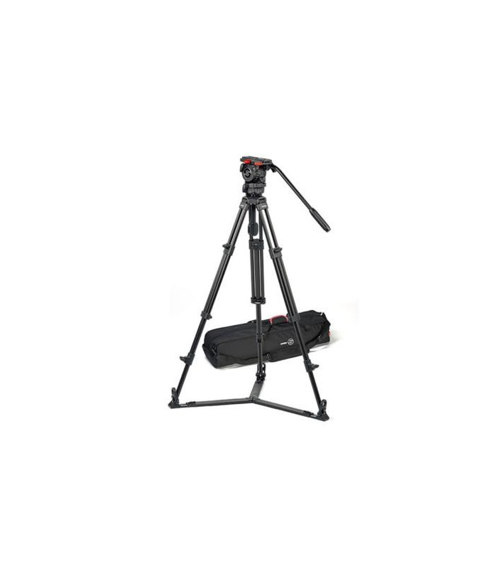 Sachtler Kit Trépied Tête Fluide FSB4 + Trépied Alu 75/2