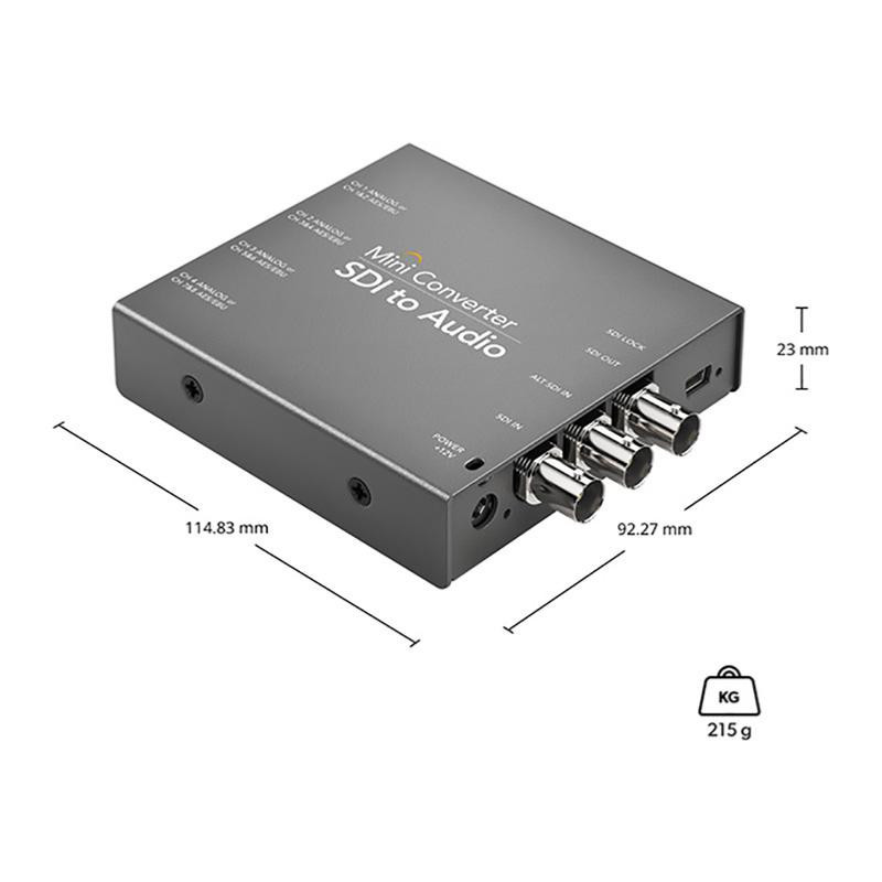 Blackmagic Mini Converter SDI vers Audio