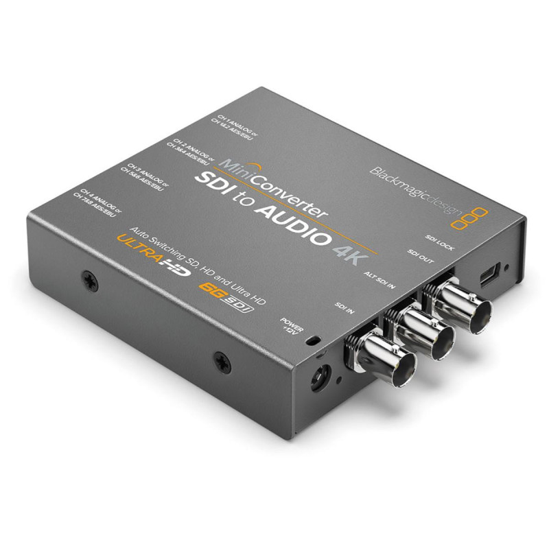 Blackmagic Mini Converter SDI vers Audio 4K