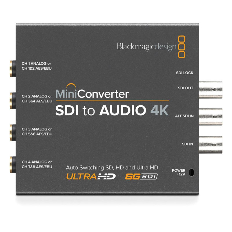 Blackmagic Mini Converter SDI vers Audio 4K
