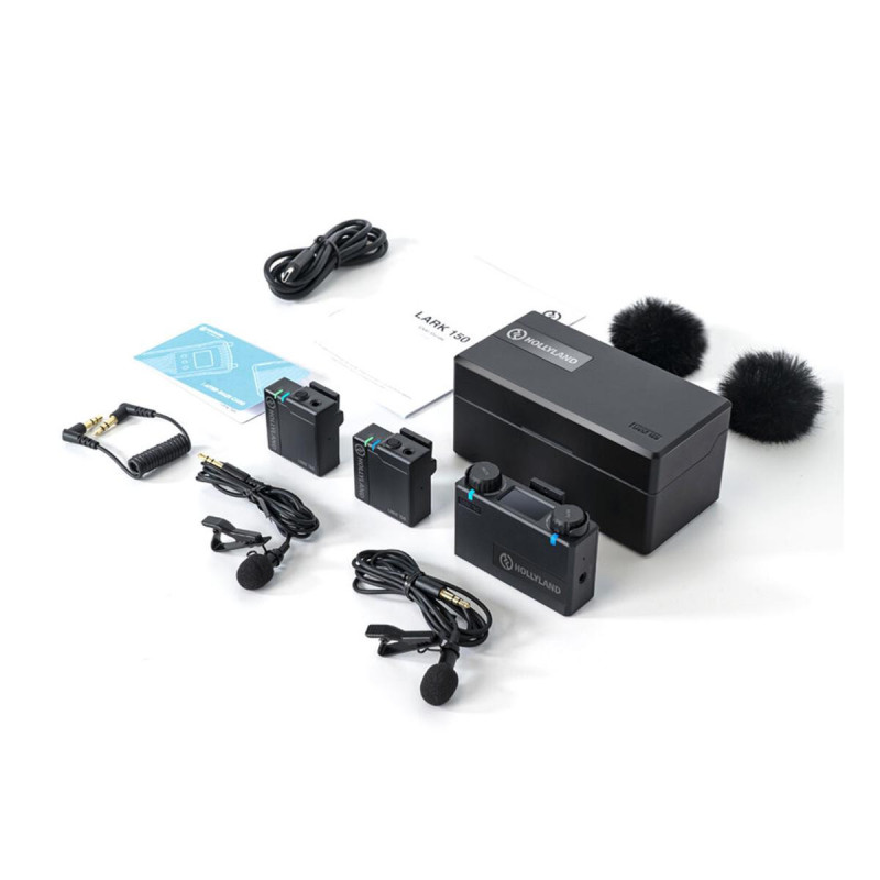 Hollyland Lark 150 Duo Kit HF Émetteur / Récepteur