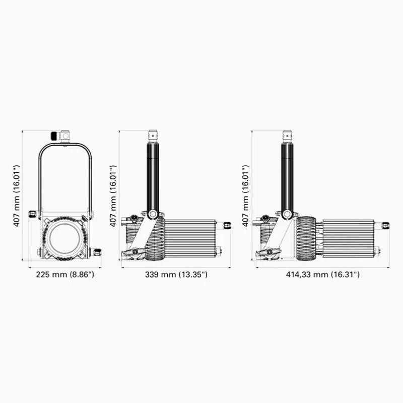Dedolight Projecteur LED Bicolore  DLED 10-BI 220W