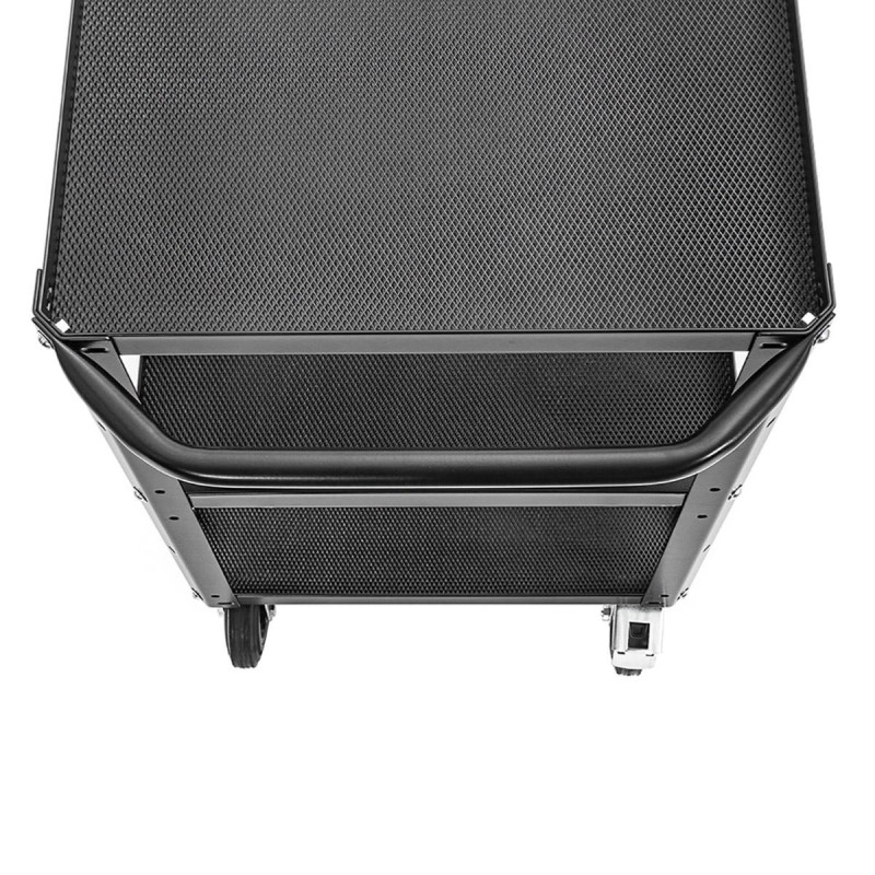 Conecarts Chariot Small 3 Plateaux avec moquette noire