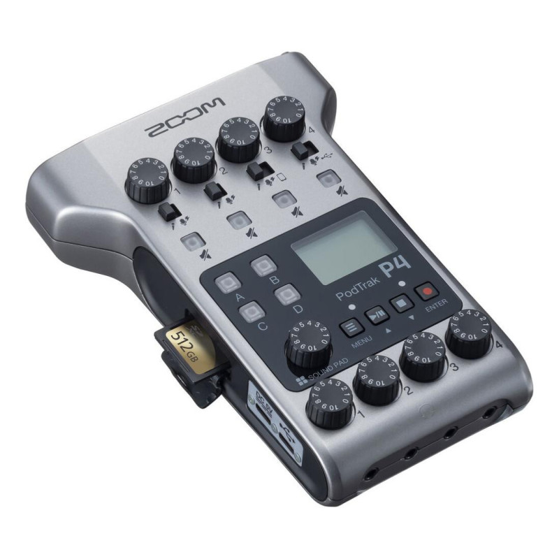 Zoom Enregistreur Audio PodTrak P4