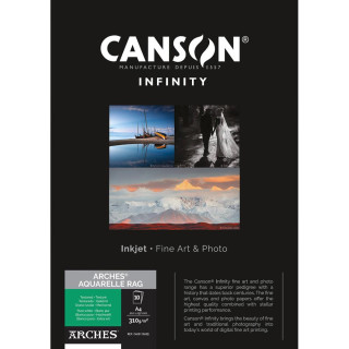 Canson Infinity Arches Aquarelle Rag 310g A4 / 10 feuilles