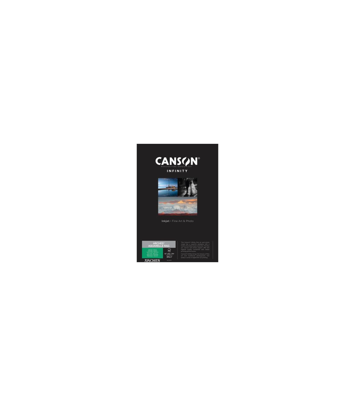 Papier Canson Infinity Arches 88 310g A3+ 25 Feuilles