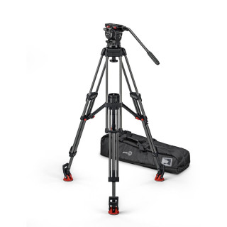Sachtler Kit FSB 10 Mk II et Trépied Carbone ENG 2 CF MS